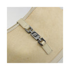 Sac À Main Gucci Vintage Jackie Shoulder Toile - Beige
