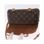 Sac À Main Louis Vuitton Marelle Waist Toile - Marron