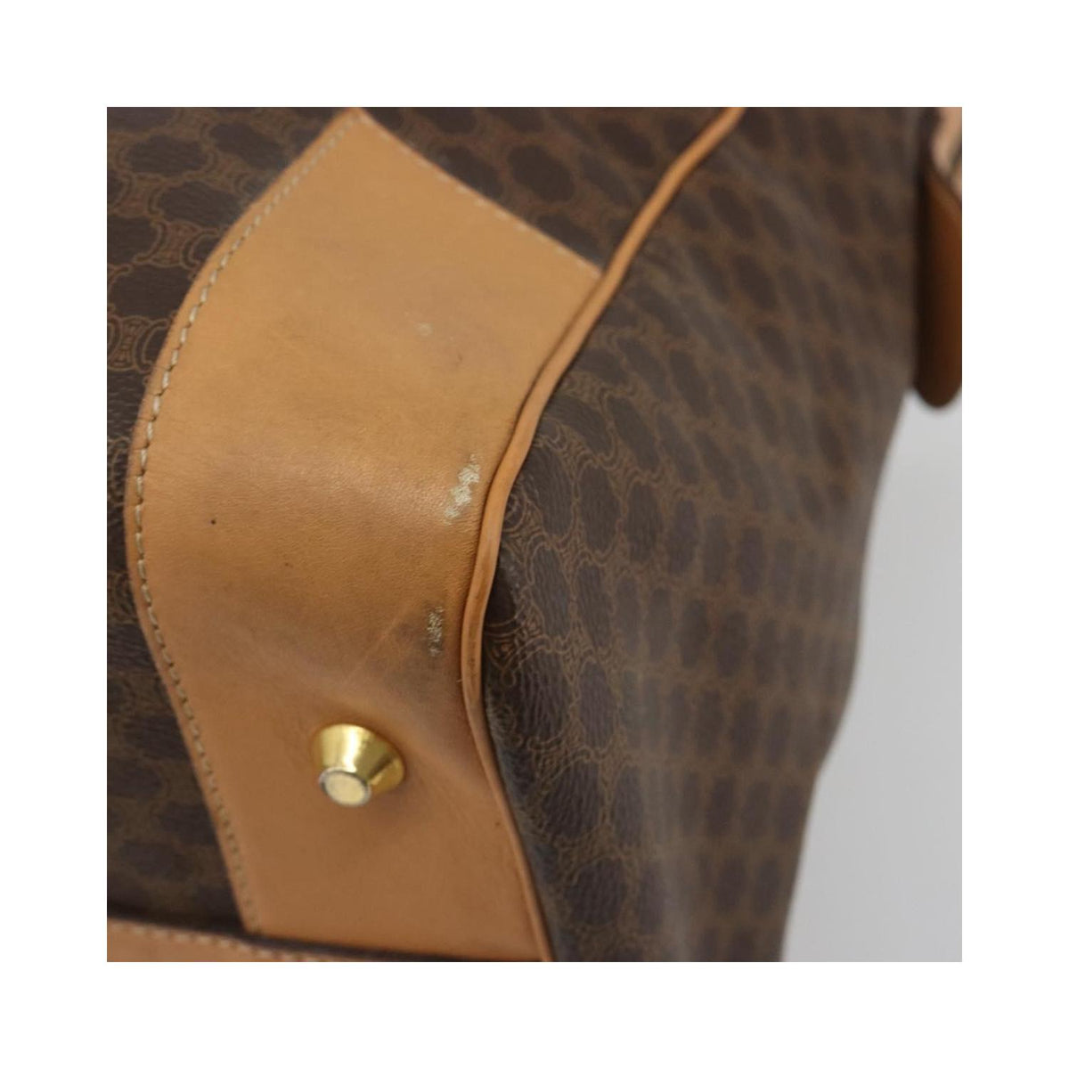 Sac De Voyage Celine Boston Pvc - Marron