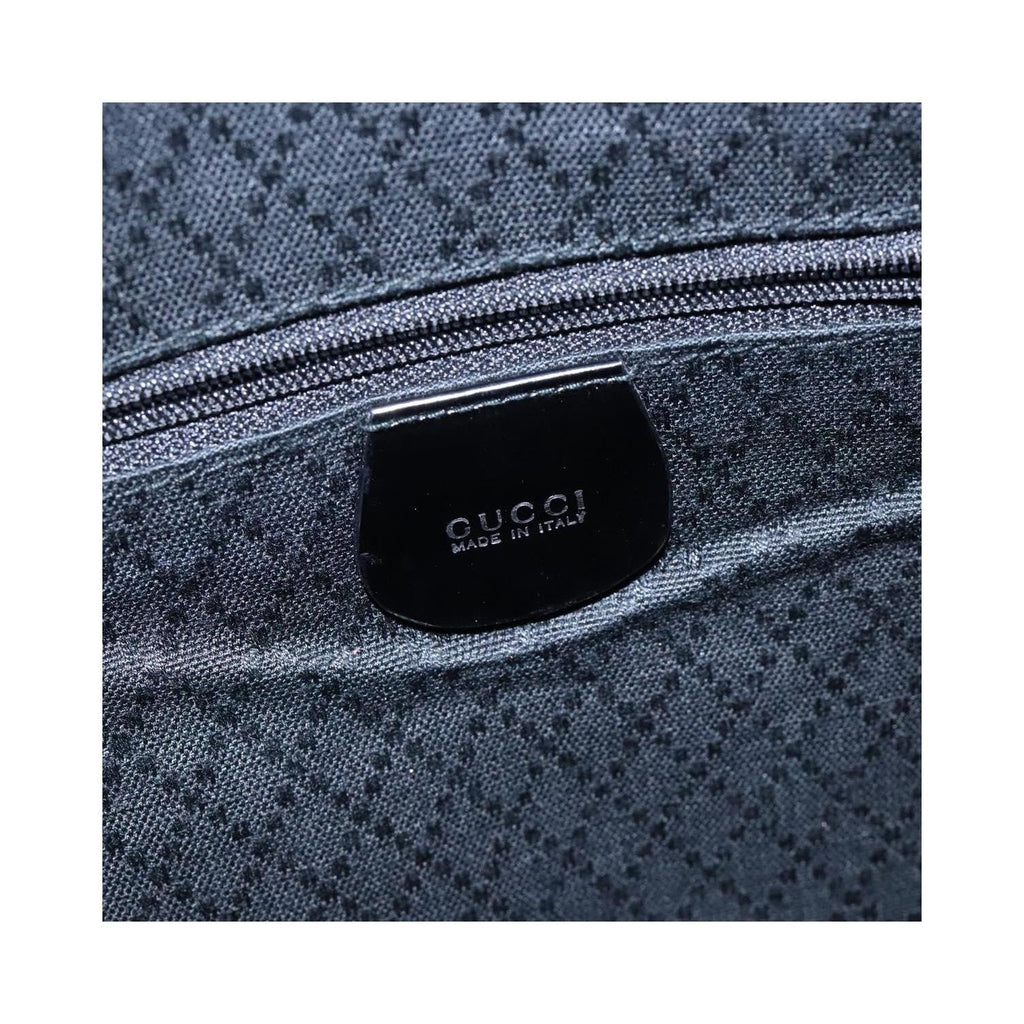Gucci - Bolso shopper Vintage con asas de bambú de nailon - Negro