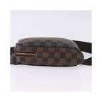 Sac Porté Épaule Louis Vuitton Geronimos Waist Toile - Marron