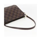 Pochette Louis Vuitton Trousse Make Up Small Toile - Marron