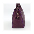 Cabas Saint Laurent Bicolor Muse Two Cabas Cuir - Violet