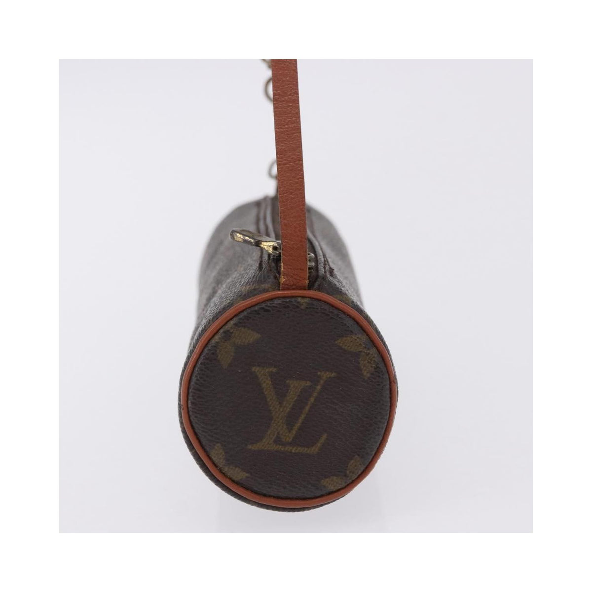 Pochette Louis Vuitton Papillon mini de lona marrón