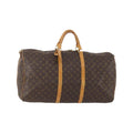 Sac De Voyage Louis Vuitton Keepall Bandouliere 60 Toile - Marron