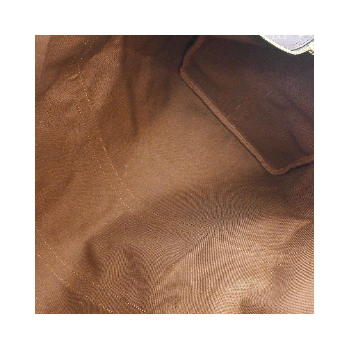 Sac De Voyage Louis Vuitton Keepall Bandouliere 60 Toile - Marron