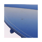 Pochette Christian Dior Saddle Wristlet Clutch Cuir - Bleu