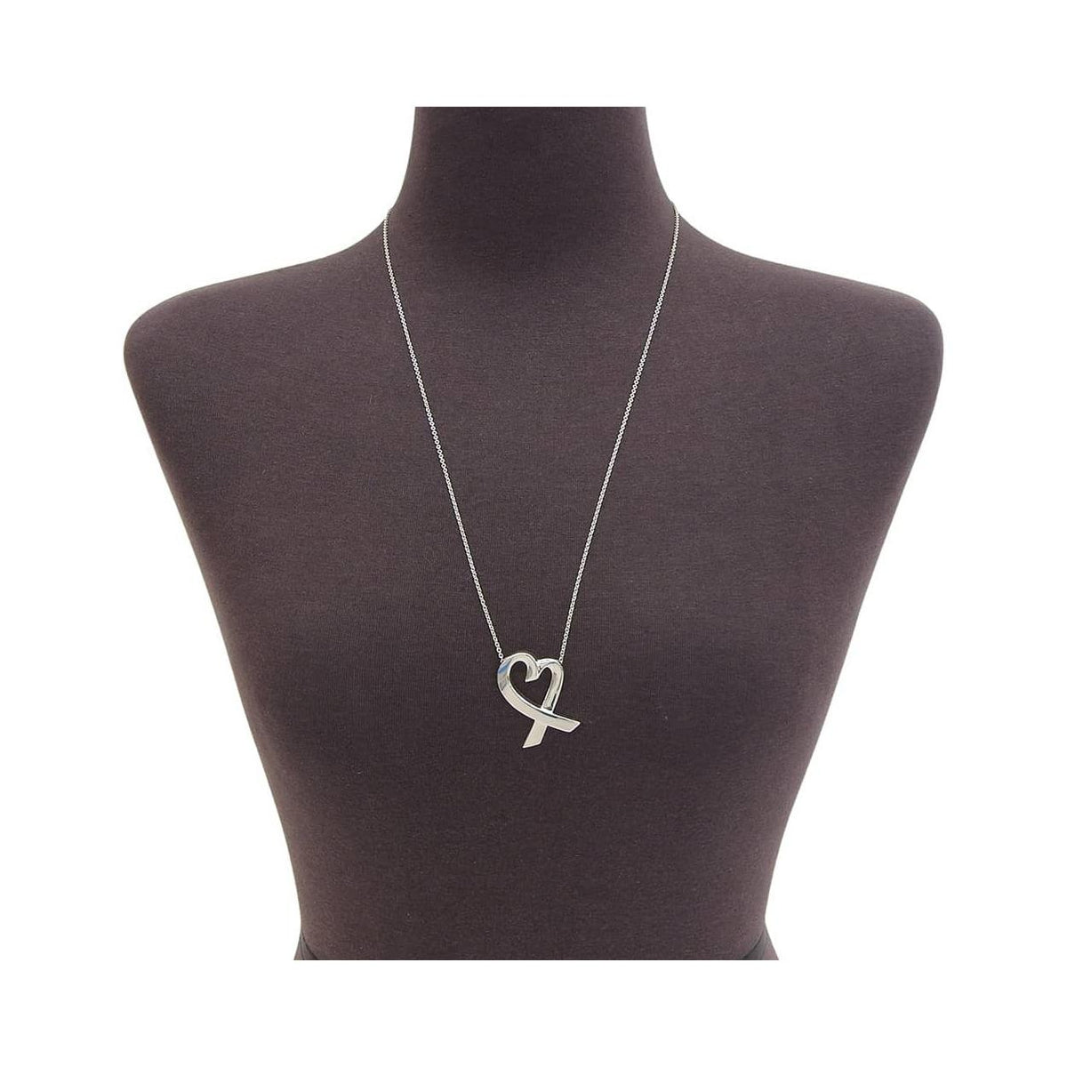 Collier Tiffany & Co. Paloma Picasso Loving Heart Silver - Argent