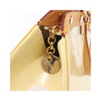 Sac Louis Vuitton Brea Handbag Mm Cuir Verni - Beige