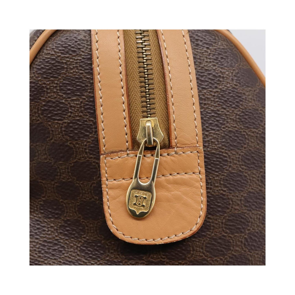 Sac À Main Celine Boston Small Pvc - Marron