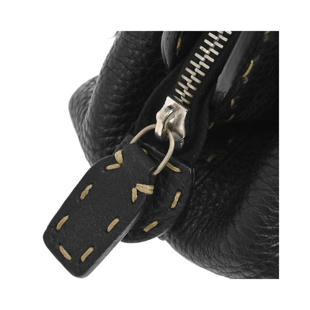 Fendi - Sac À Main Selleria Frame Doctor Mini Cuir - Noir