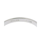Bague Tiffany & Co. Knife Edge Platinum - Argent