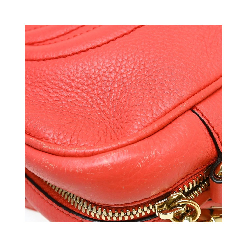 Sac Porté Épaule Gucci Soho Disco Small Cuir - Rose
