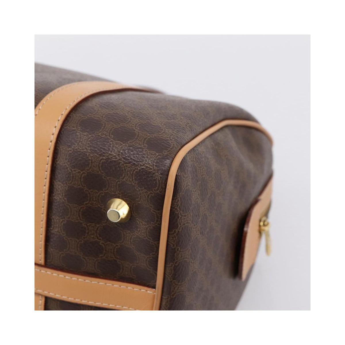 Sac À Main Celine Boston Small Pvc - Marron