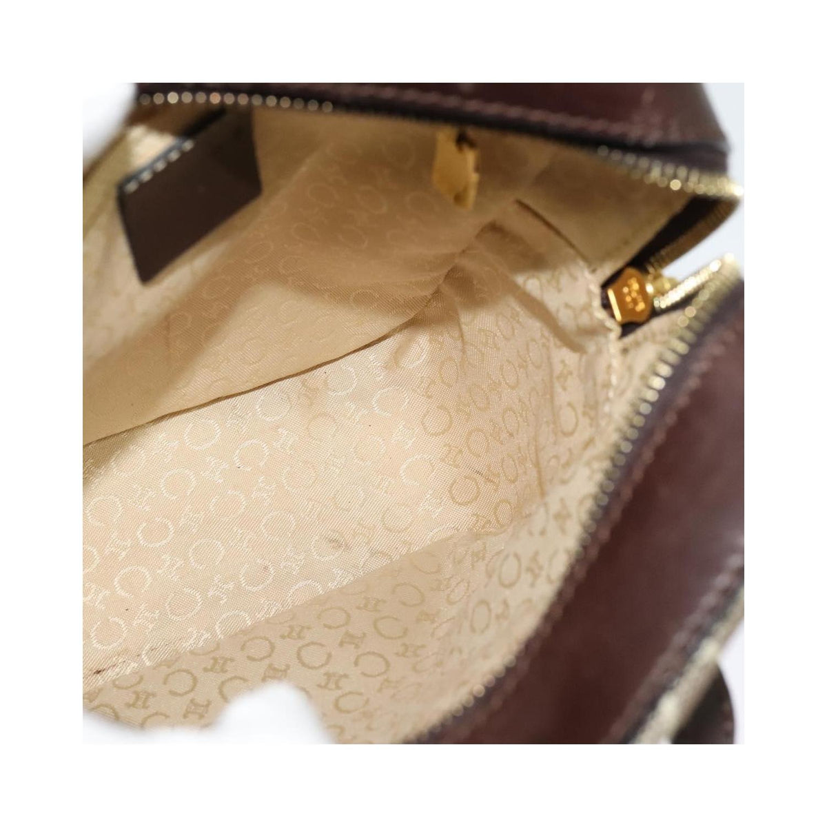 Sac À Main Celine C Macadam Toile - Gris