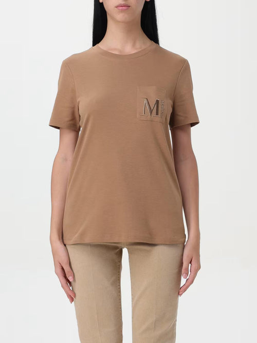 T-Shirt - Marron - Femme