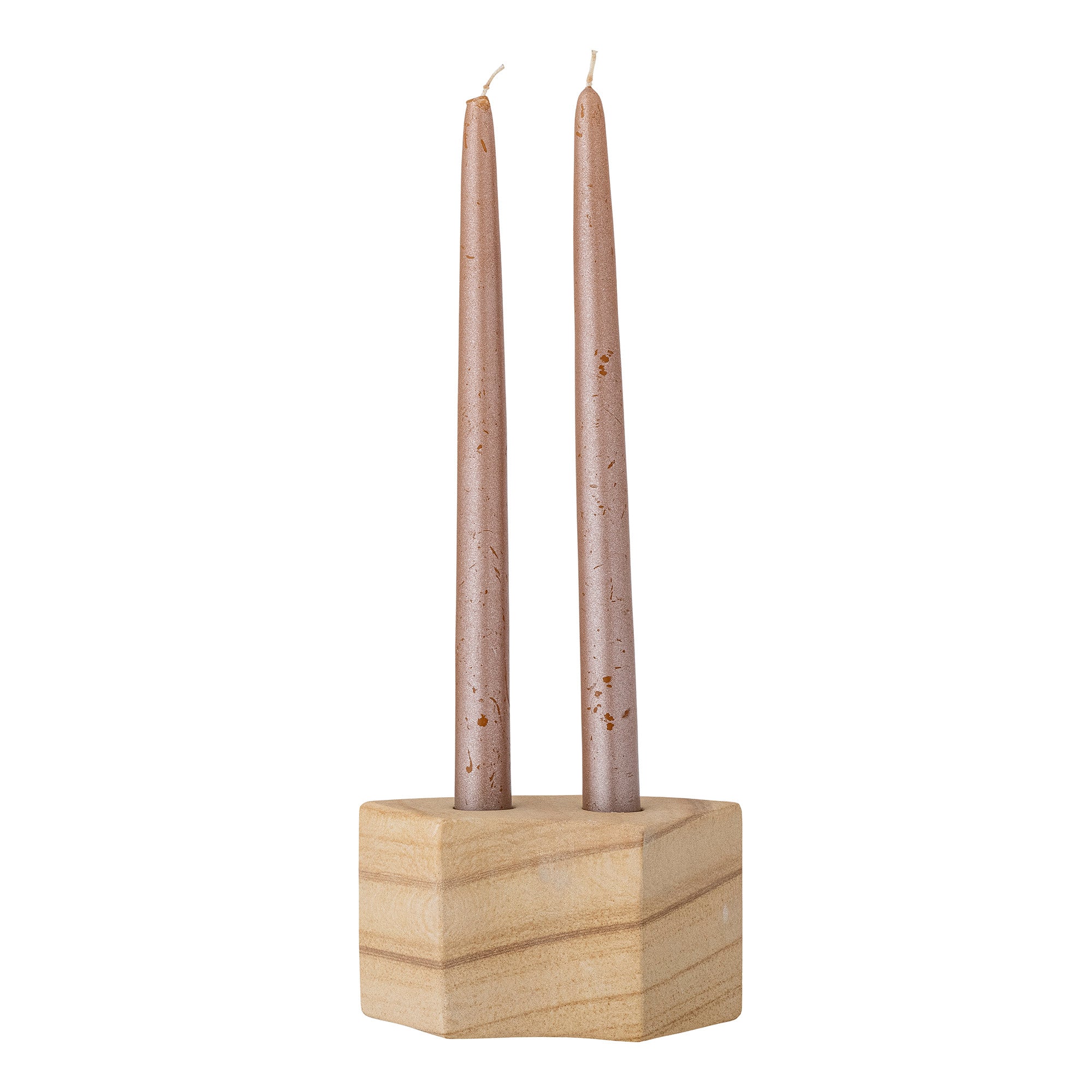 Florida - Candle Holder - Natural - Sandstone