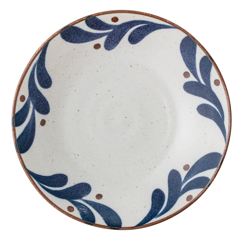 Camellia - Plato Hondo - Azul - Porcelana