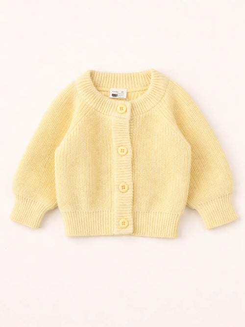 The Banana Yellow 100% Organic Cotton Baby Vest
