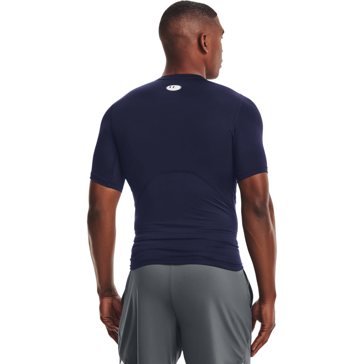 T-Shirt Hg Armour Comp Ss - Bleu Marine - Homme