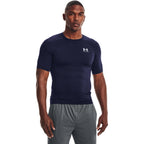 T-Shirt Hg Armour Comp Ss - Bleu Marine - Homme