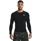 Hg Armour Comp Ls T-shirt - Sort - Herre