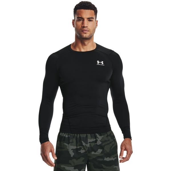 Koszulka męska Hg Armour Comp Ls - Czarna