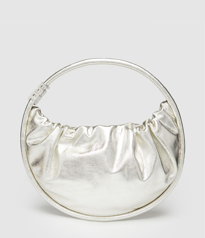 Sonia Rykiel - Sac Domino Medium Argenté - Femme