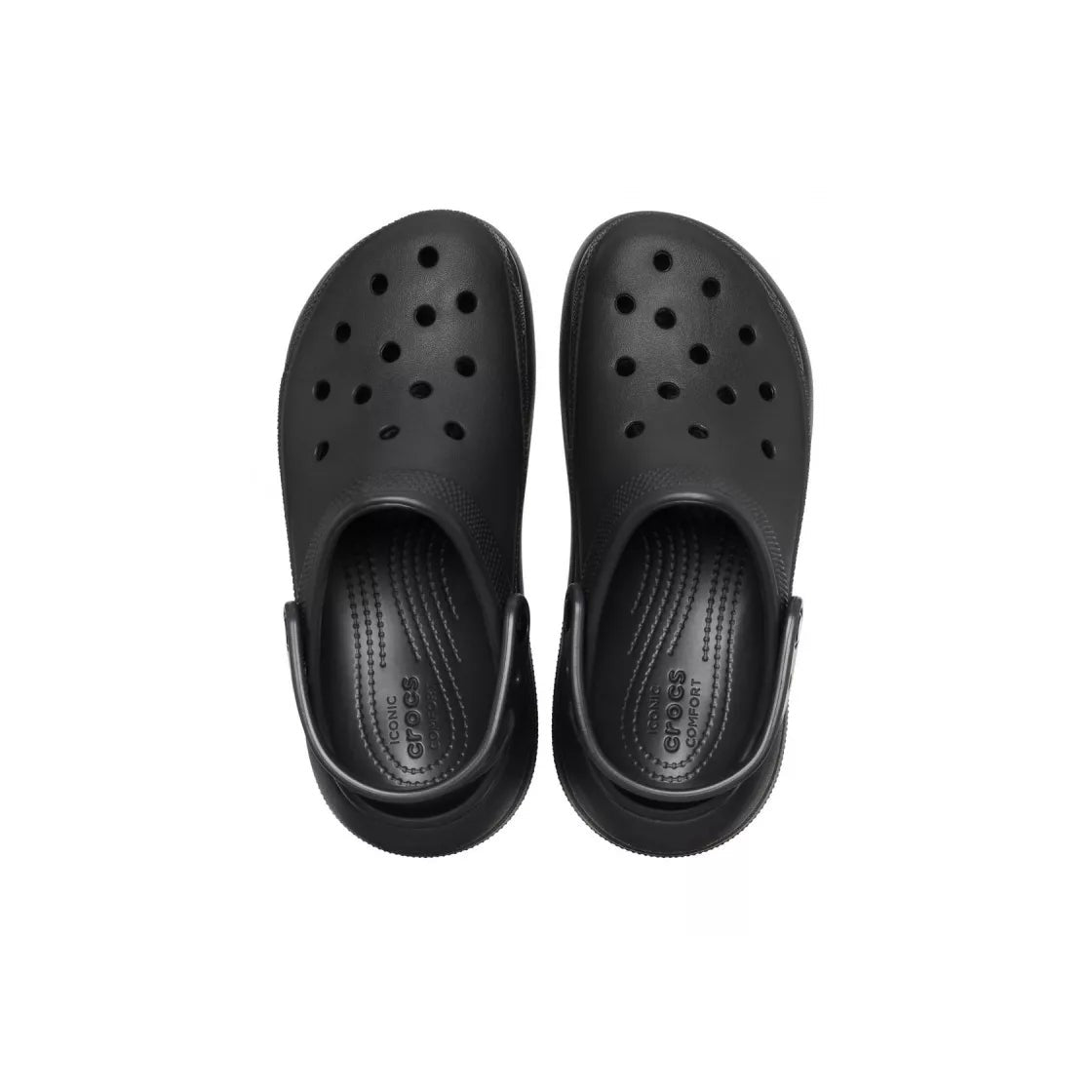 Crocs Classic Crush Clogs - Black