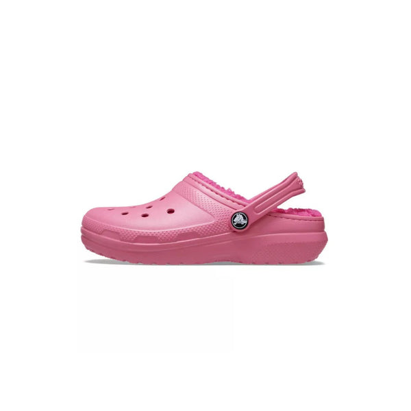 Zuecos junior con forro clásico - Rosa