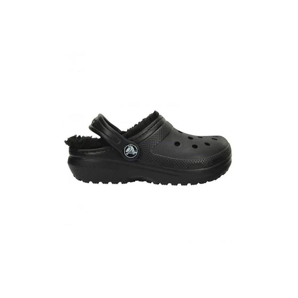 Classic Lined Junior Clogs - Black