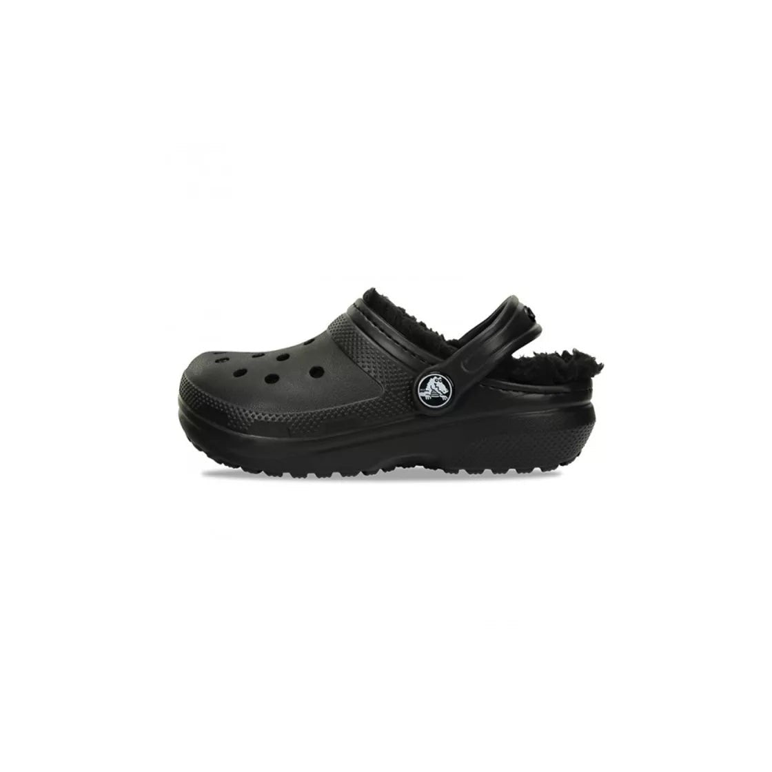 Classic Lined Junior Clogs - Black