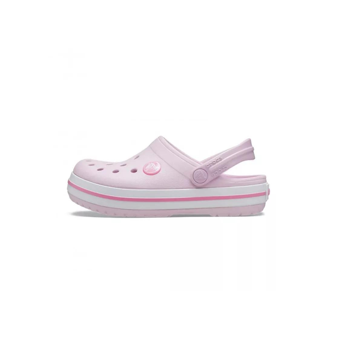 Zuecos Niño Crocs Crocband - Rosa Claro