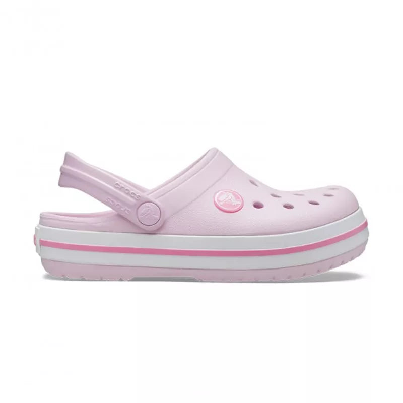 Zuecos Niño Crocs Crocband - Rosa Claro