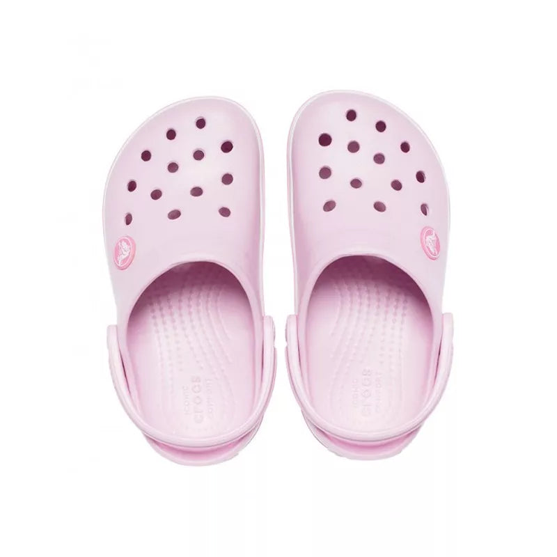 Zuecos Niño Crocs Crocband - Rosa Claro