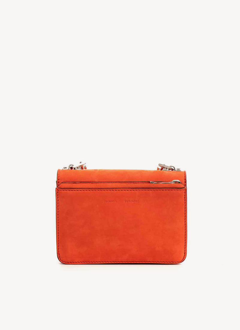 Proenza Schouler - Sac A Bandouliere En Suede - Orange - Femme