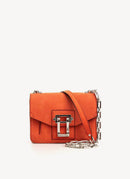 Proenza Schouler - Sac A Bandouliere En Suede - Orange - Femme