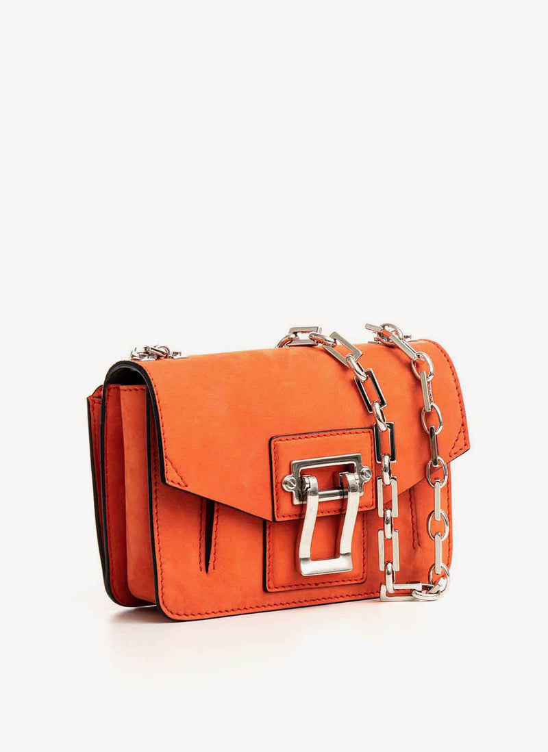 Proenza Schouler - Sac A Bandouliere En Suede - Orange - Femme