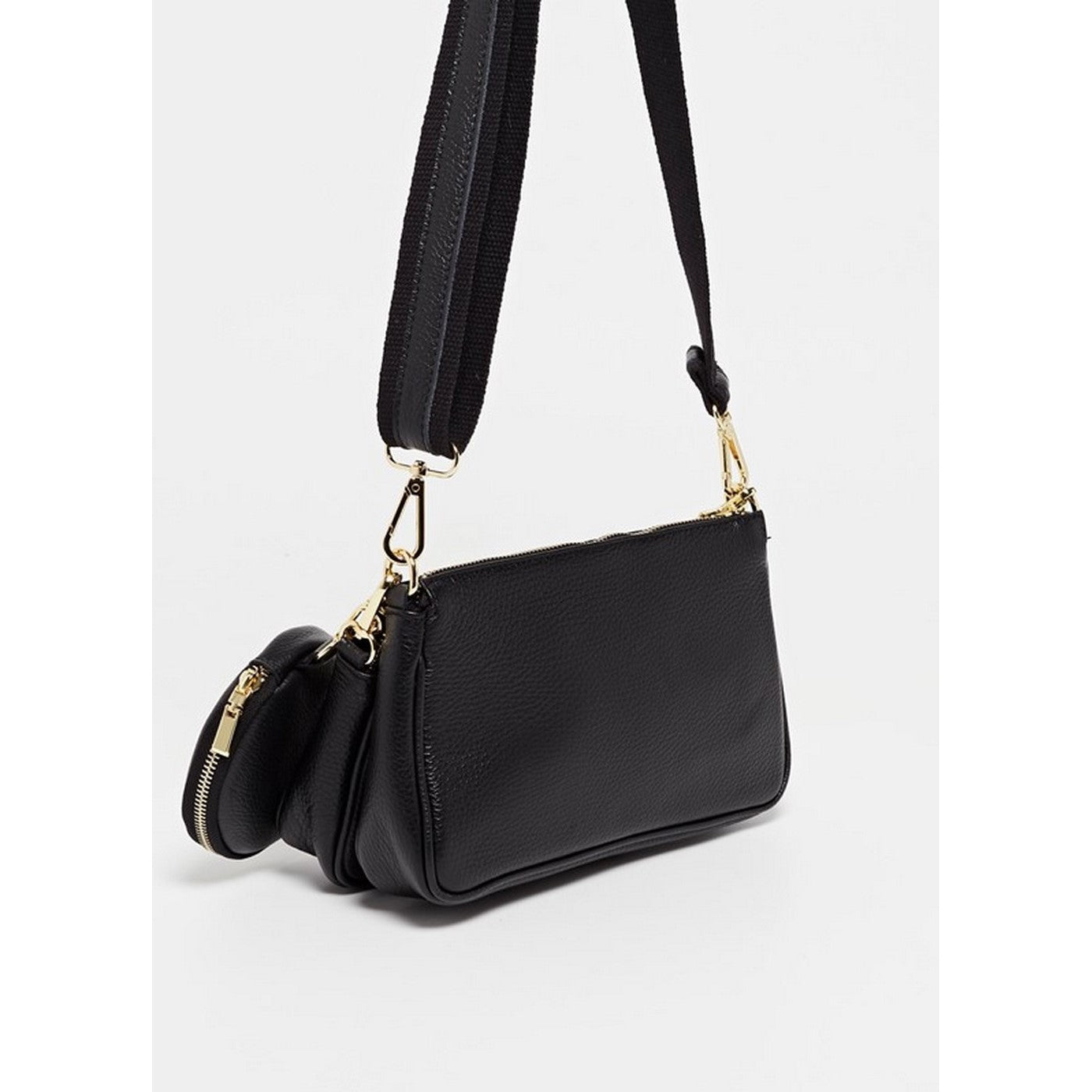 Hine Shoulder Bag - Black