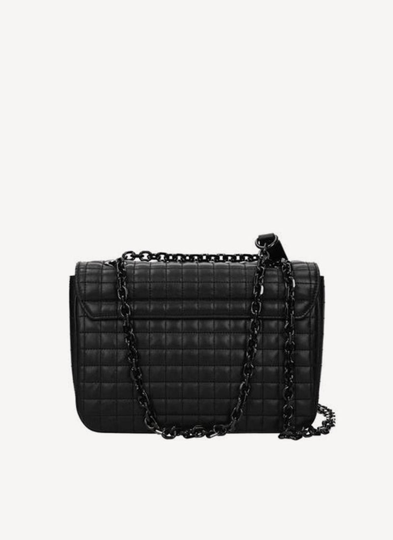 Celine - Sac À Bandoulière Medium C - Black - Femme