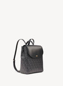 Dkny - Sac A Dos Bryant Flap - Noir Logo - Femme