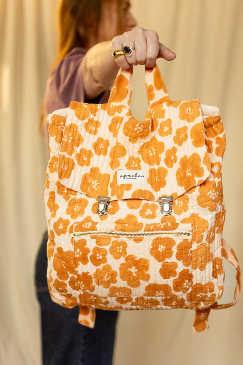 Sac À Dos Luji "Flora Bold" - Orange