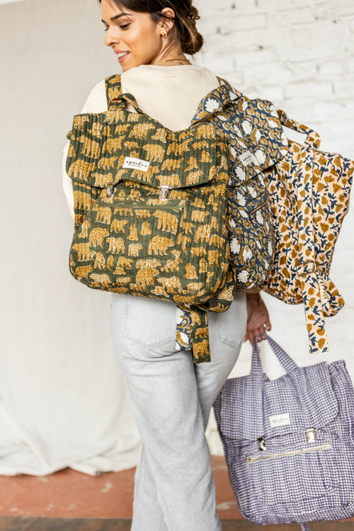 Sac À Dos Luji "Ours" - Kaki