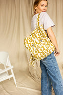 Sac À Dos Luji "Damier" - Tobacco