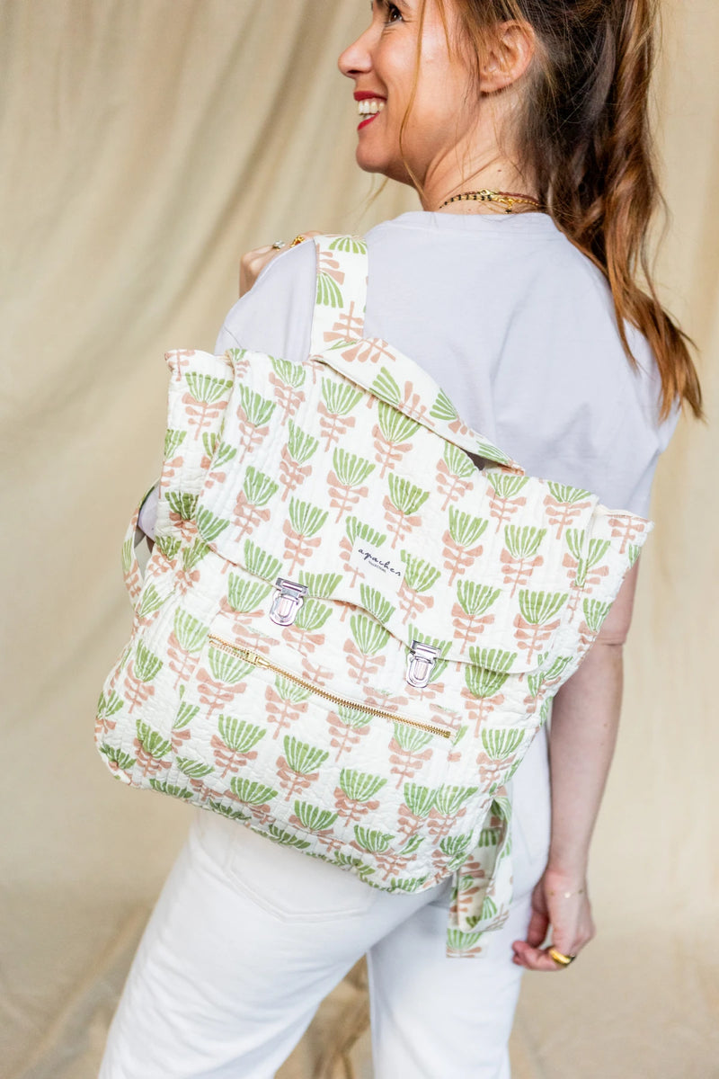 Sac À Dos Luji "Tresse" - Celery