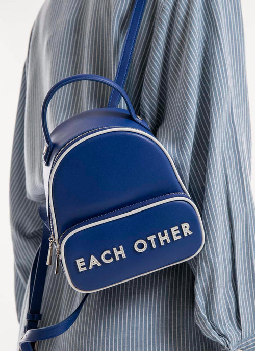 Each X Other - Sac A Dos Mini En Cuir - Cobalt - Femme