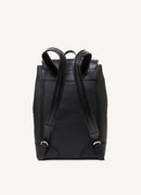 Trussardi - Sac À Dos Monogramme - Black Black - Homme