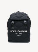 Dolce & Gabbana - Sac À Dos Palermo Tecnico Logo Print - Black - Homme