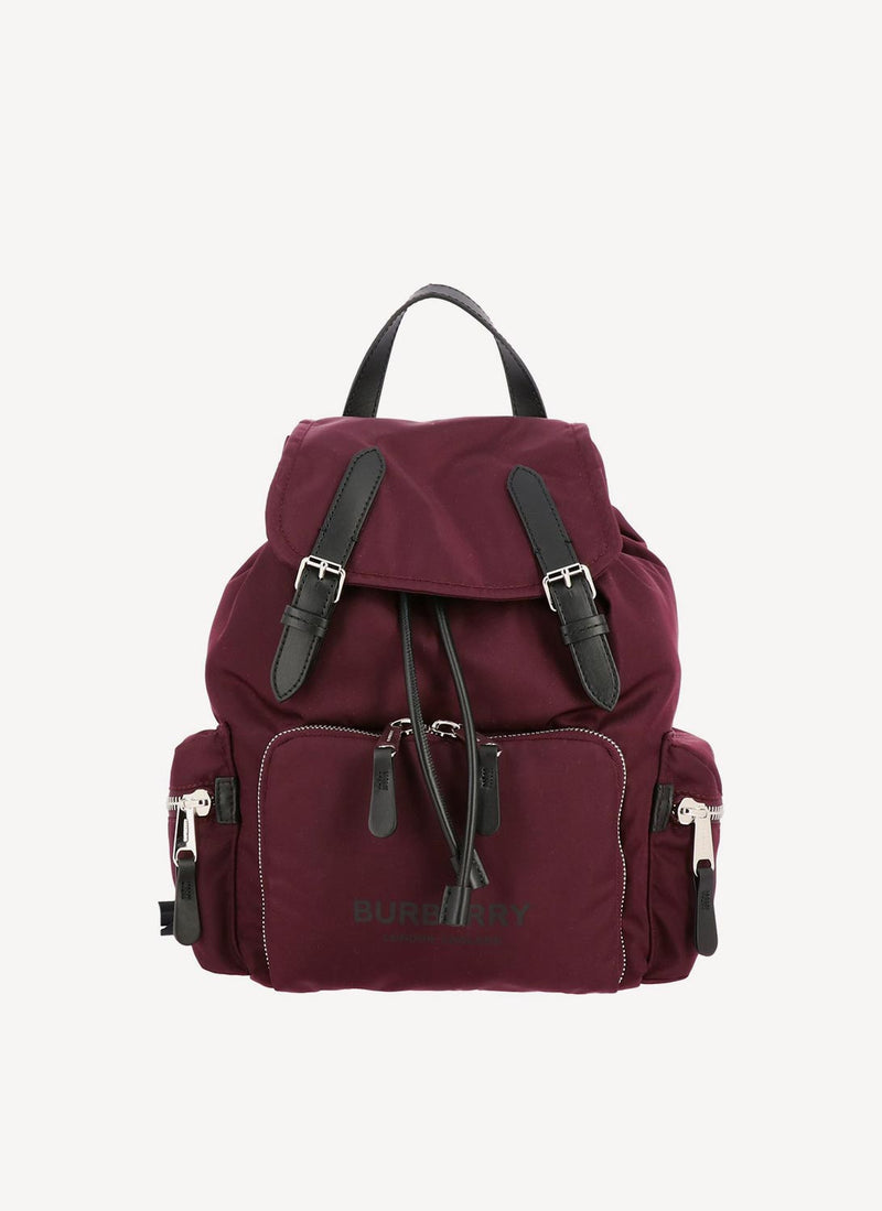 Burberry - Sac À Dos Pourpre - Red - Femme