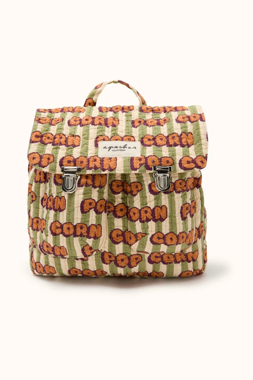 Sac À Dos Suji "Pop Corn" - Olive